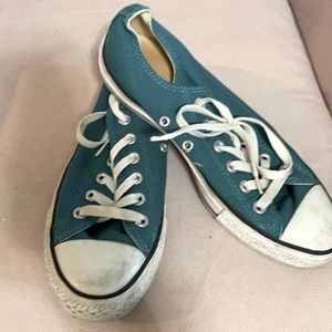 Teal converse